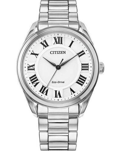 Citizen Bracelet Wr50 Stainless Steel Classic Watch - Metallic