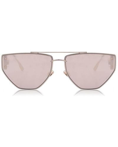 Dior Gold 0cd001068 Octagonal Sunglasses - Pink
