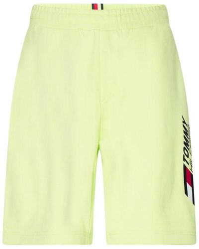 Tommy Sport Essential Logo Shorts - Yellow