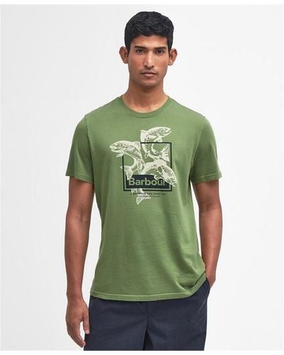 Barbour Witton Graphic T-shirt - Green