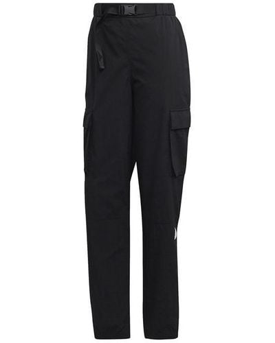 adidas Cargo Tracksuit Bottoms Trousers - Black