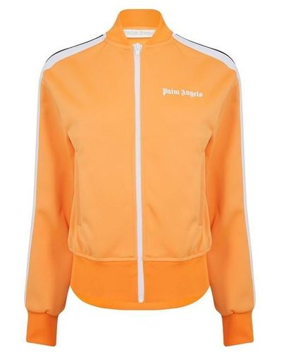 Palm Angels Bomber Track Jacket - Orange