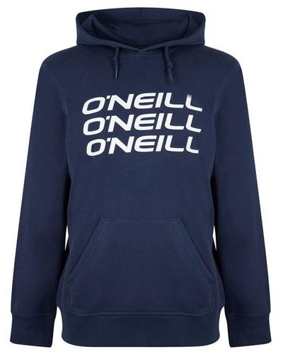 O'neill Sportswear Logo Stack Hoodie - Blue