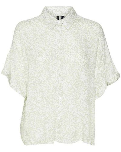 Vero Moda Vm Ny Ss Shirt Ld99 - White