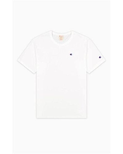 Champion Reverse Weave Box Fit T-shirt - White