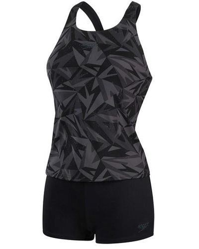 Speedo Hyperboom Tankini - Black