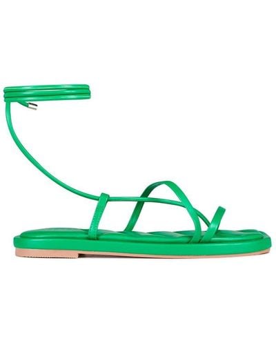 SIMMI Marleigh Flat Sandals - Green