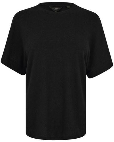 Ted Baker Kcarina Linen T-shirt - Black