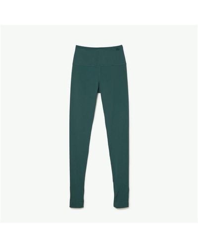 Lacoste Collapsible Stirrup leggings - Green