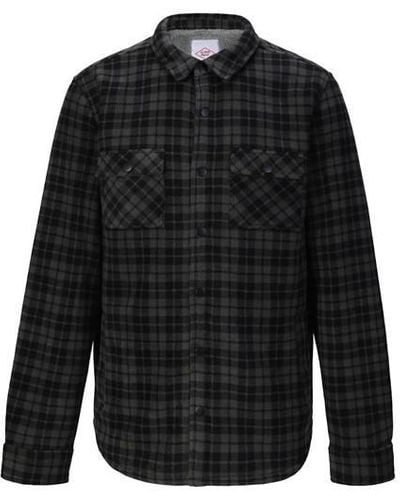 Lee Cooper Fleece Jacket Sn99 - Black