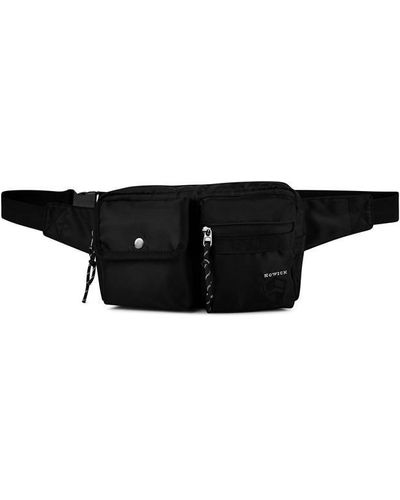 Howick Nylon Crossbody Bag - Black