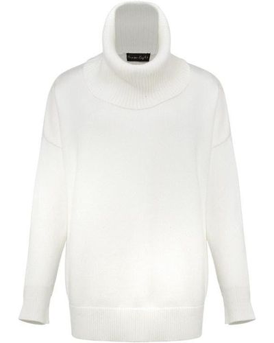 Phase Eight Etty Chunky Knit Jumper - White