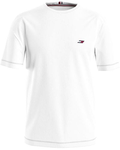 Tommy Sport Entry T Shirt - White