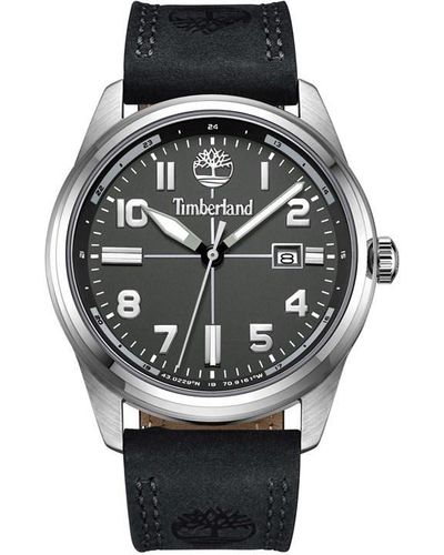 Timberland Steel Fashion Analogue Quartz Watch - Metallic