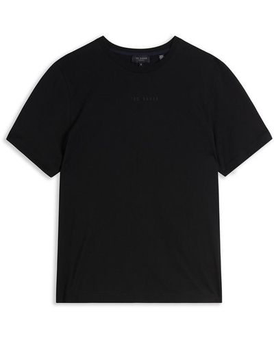 Ted Baker Wilkin Short Sleeve T Shirt - Black