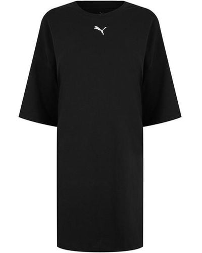 PUMA Single Cat T-shirt Dress - Black