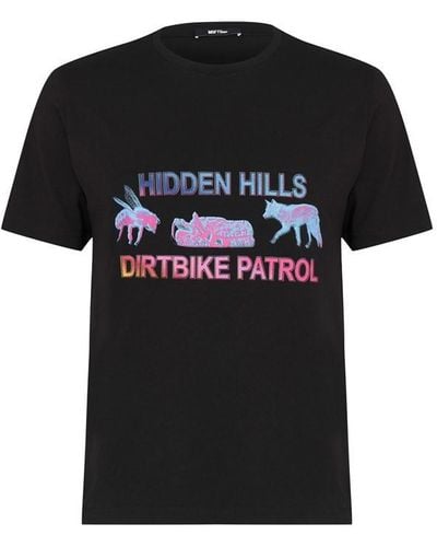 Msftsrep Dirtbike T Shirt - Black