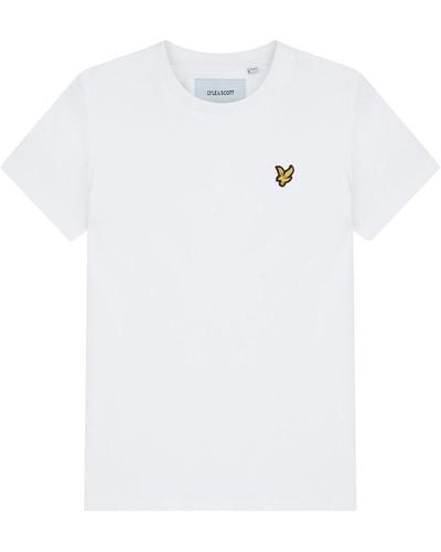 Lyle & Scott Lyle Reg T-shirt Ld99 - White