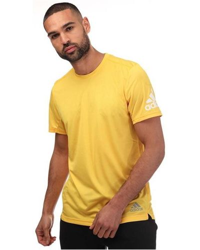 adidas Performance Run It T-shirt - Yellow