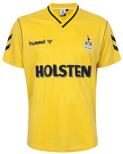 Hummel Tottenham Hotspur Away Shirt 1988 Adults - Yellow