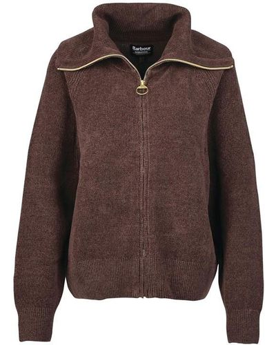 Barbour Romana Knitted Jumper - Brown