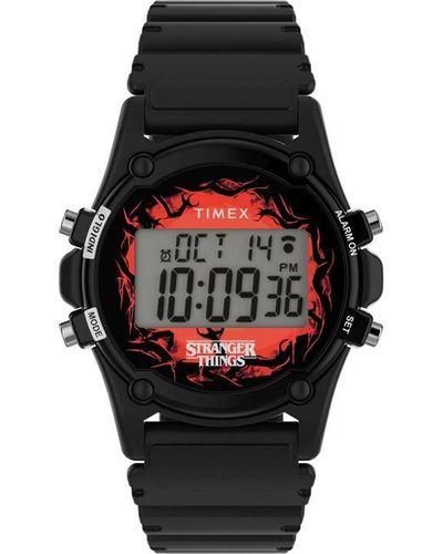 Timex Stranger Things Atlantis Watch - Black