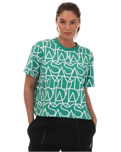 adidas Graphic Boyfriend T-shirt - Green