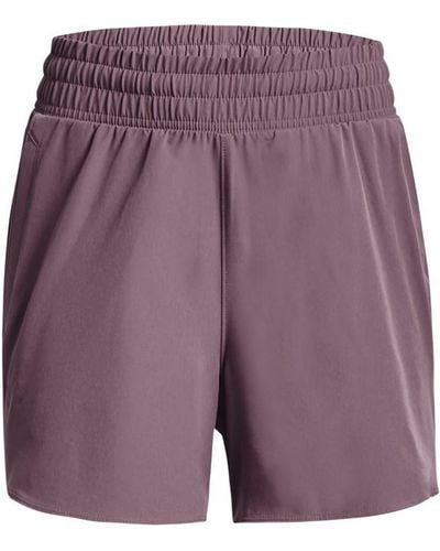 Under Armour Woven Short 5in - Purple