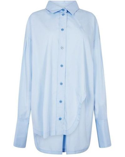 The Attico Diana Shirt - Blue