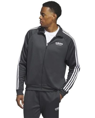 adidas Basketball Select Track Jacket - Grey