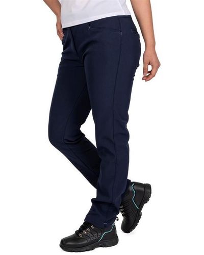 Island Green Golf All Weather Trousers Ladies - Blue