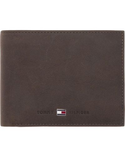 Tommy Hilfiger Johnson Flap Coin Pocket Wallet - Brown