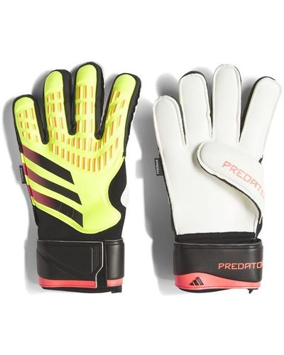 adidas Predator Match Fingersave Gloves - White