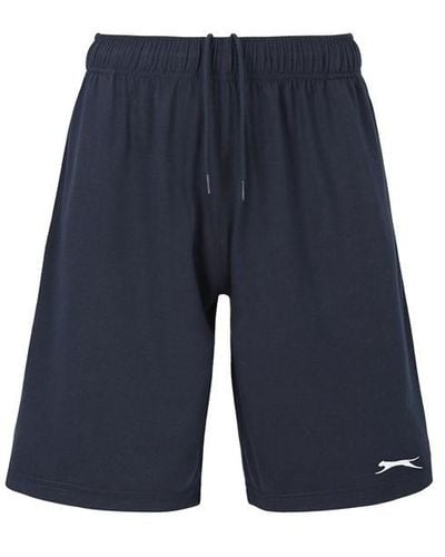 Slazenger 1881 Jersey Shorts - Blue