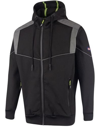 Lee Cooper Workwear Bonded Softshell Jacket - Black