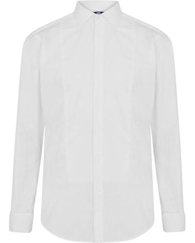 Haines and Bonner Issac Tailored Fit Dress Shirt - White
