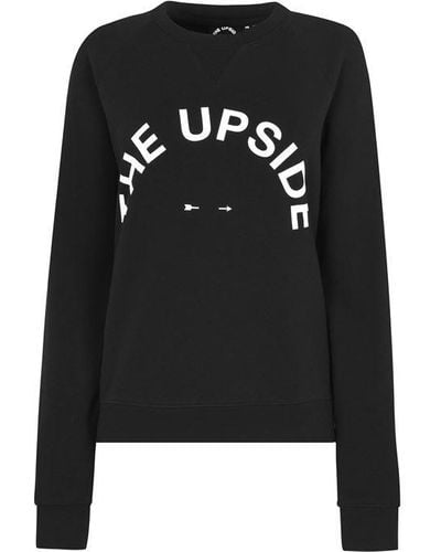 The Upside Crew Sweatshirt - Black