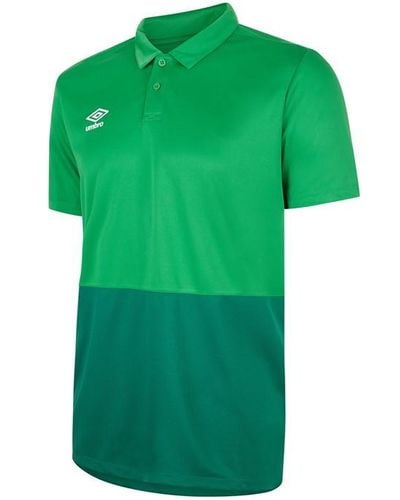 Umbro Poly Polo Shirt - Green