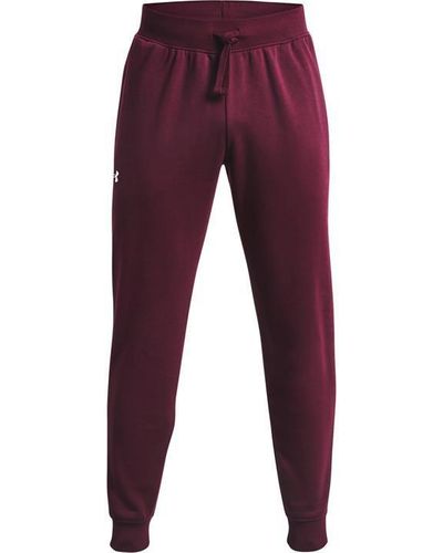 Under Armour Rival Tracksuit Bottoms - Red