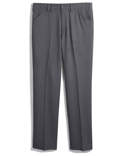 Farah Ladbroke Hopsack Trousers - Grey