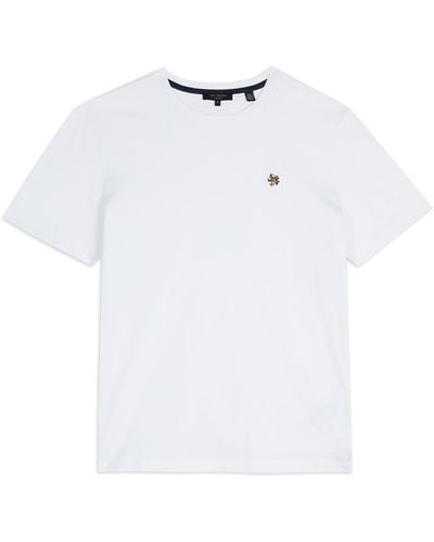 Ted Baker Oxford T Shirt - White