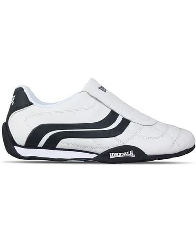 Lonsdale London Camden Slip Trainers - White
