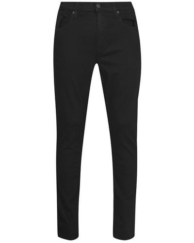 PAIGE Federal Slim Straight Fit Jeans - Black
