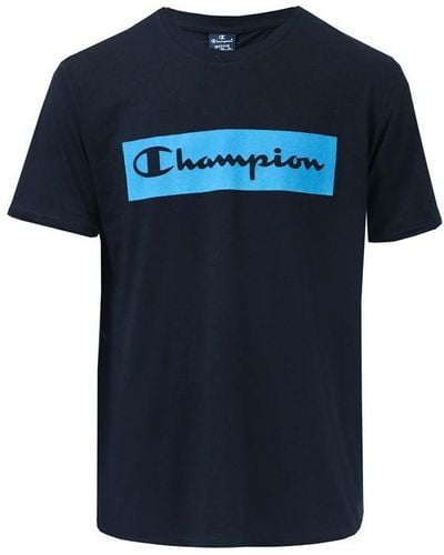 Champion Crew Tee Sn99 - Blue
