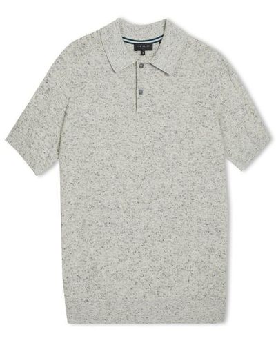Ted Baker Tb T Ustee Nep Polo Sn42 - Grey