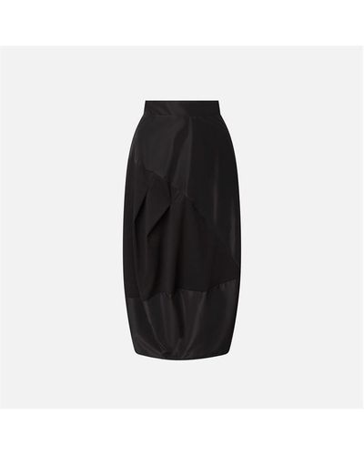 James Lakeland Balloon Detail Skirt - Black