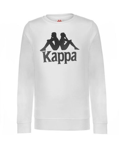 Kappa Authentic Zemin Sweatshirt - White