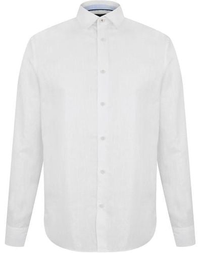 Ted Baker Ted Romeos Lin Shirt Sn43 - White