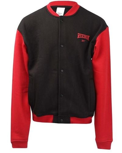 Reebok Basketball Varsity Jacket - Red