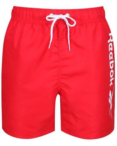 Reebok Yestin Swim Shorts - Red